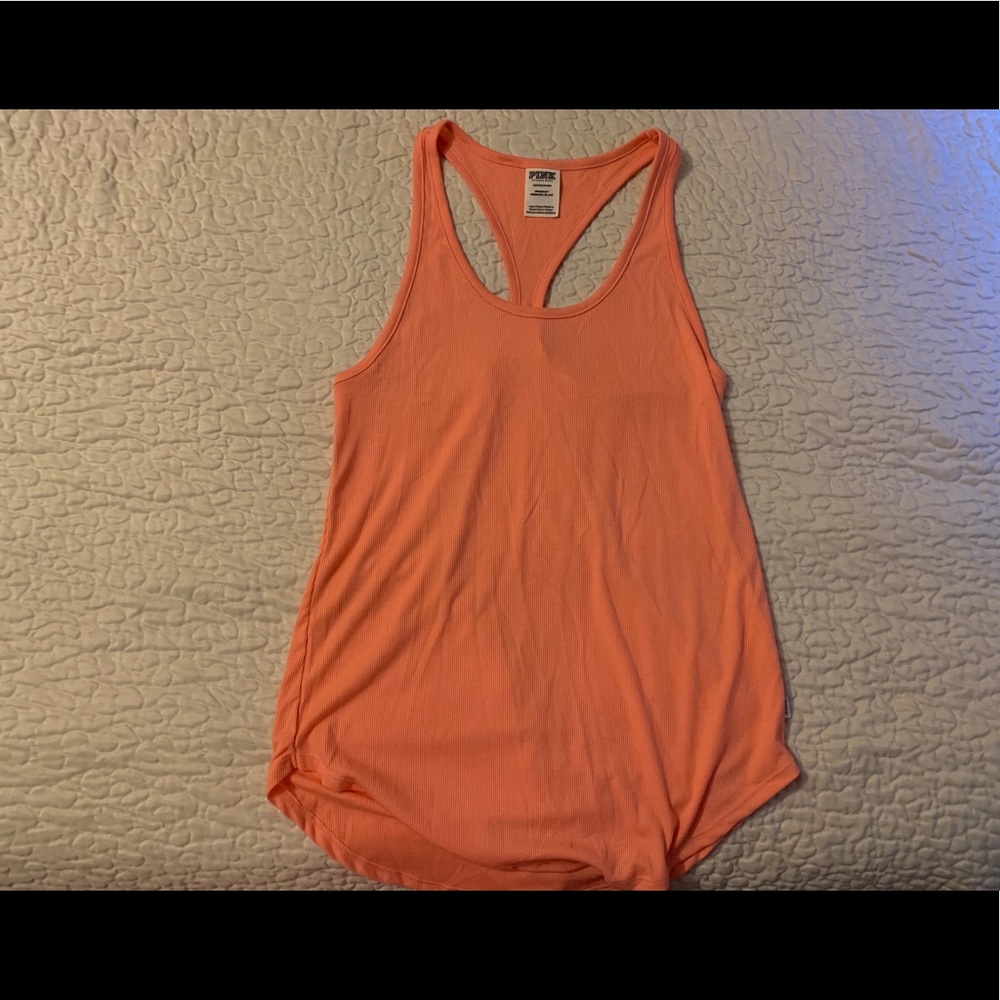 Racer back peach VS tank top